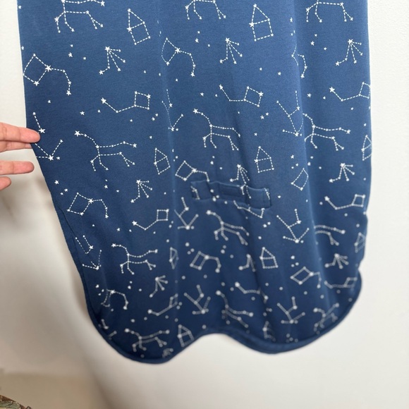Woolino 4 Season Classic Baby Sleep Bag Merino Wool Organic Cotton Night Sky 2-4 - Picture 10 of 16
